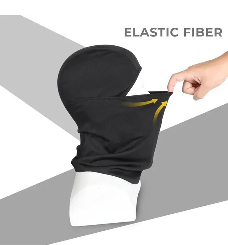 5 Teile/satz Unisex Sonnencreme Atmungsaktive Balaclava Hut Outdoor Sport Wandern Laufen Skifahren Angeln Radfahren Maske – Detail 3