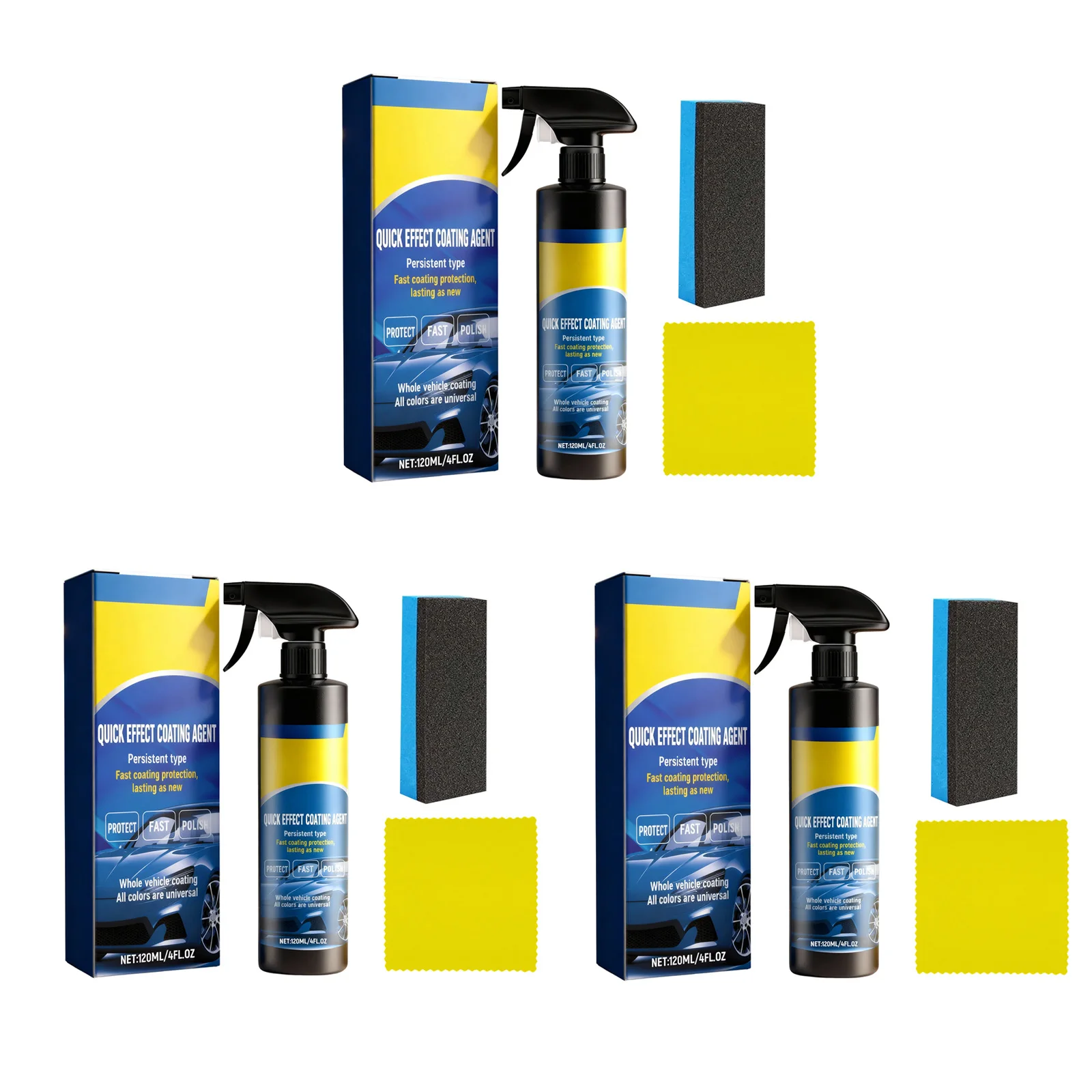 Schnellbeschichtungsmittel für Autos, Kratzerreparatur, Karosserielack-Aufheller, wasserdicht, schmutzabweisend, stellt glatte Oberflächen wieder her, Autopolierspray – Detail 12