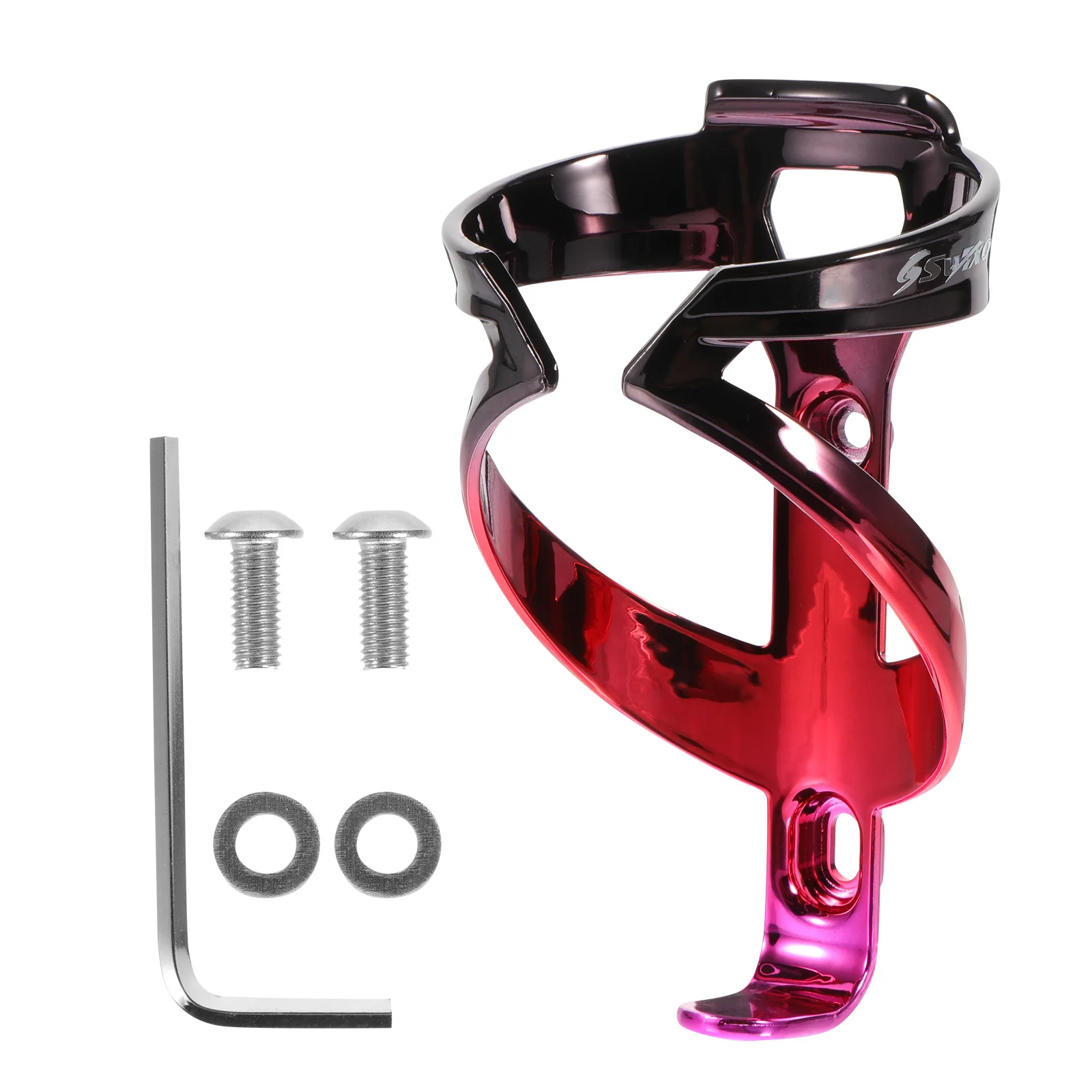 

Professional Mountain Bike Water Bottle Rack Colorful Electroplating Design Quick Kettle Holder for Cycling