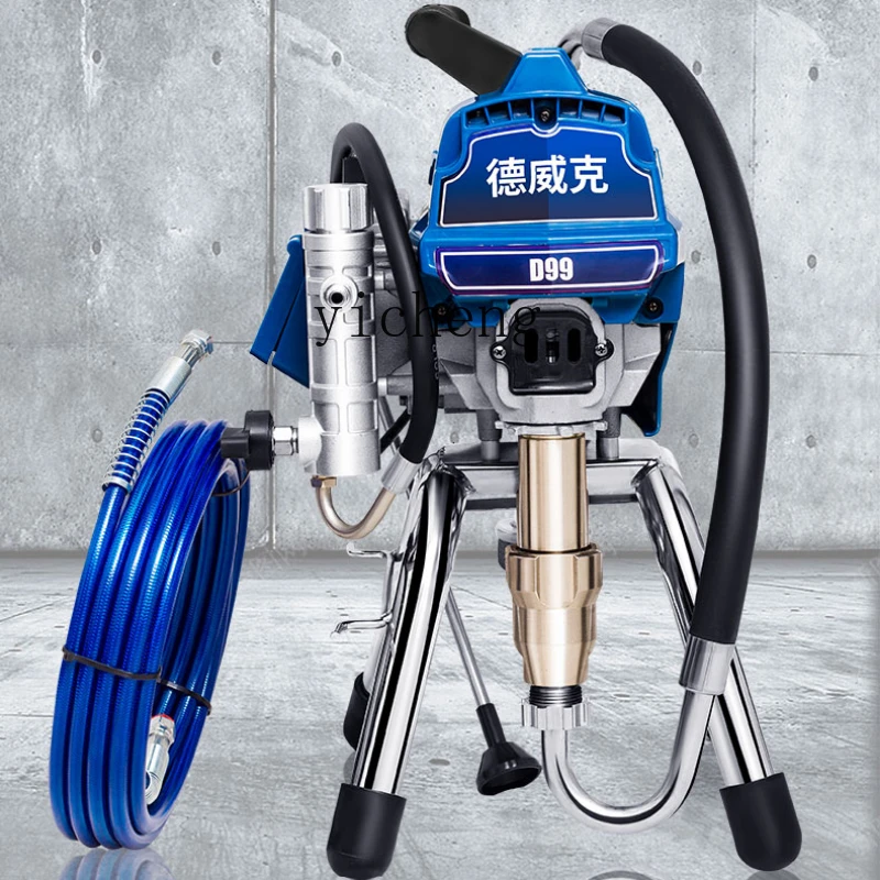 Zf Latex Paint Sprayer Household Exterior Wall Electric High Pressure Airless High Power Paint Sprayer