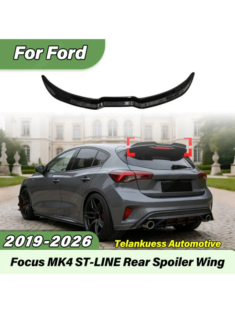 Do Ford Focus MK4 Hatchback ST-LINE 2019 2020 2021 2022 2023 2024 2025 2026 Zestaw do modyfikacji karoserii, tylnej szyby bagażnika i spojlera — 2