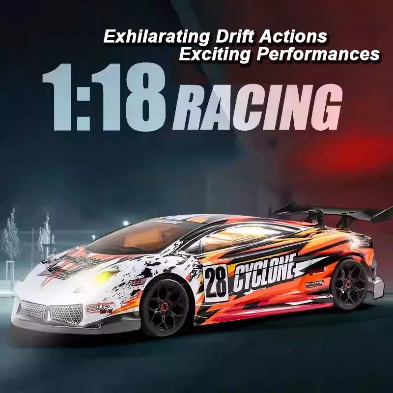

NEW 2193 RC Drift Cars 1/18 Scale High Speed Performance with Gyro 2.4GHz 24 KM/H RTR Remote Control Cars for Kids Adults