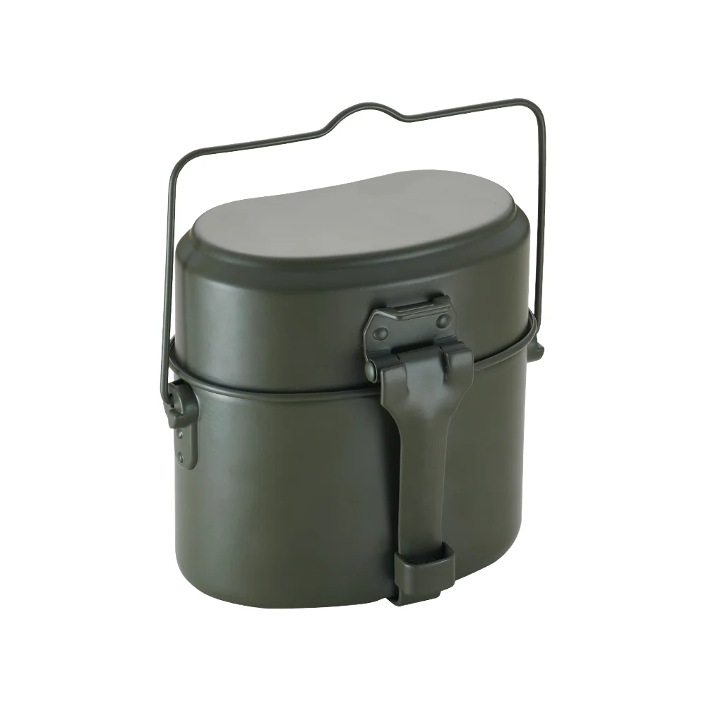 Tmess Kit Camping Aluminum Mess Tin Kit Sets Camping Cookware Mess Kit ...