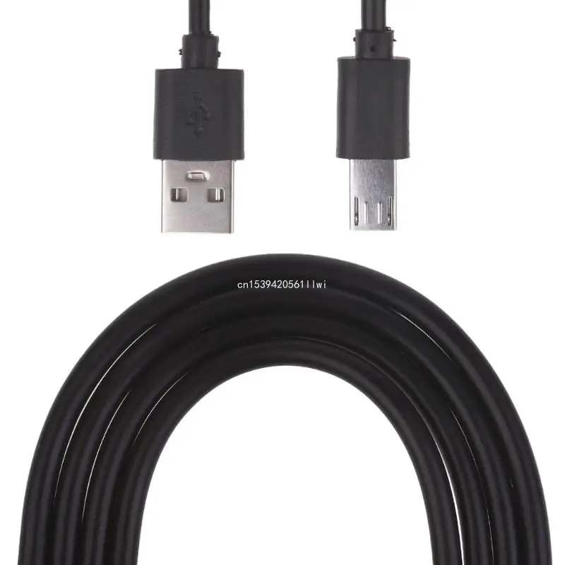 Cable USB a Micro USB punta larga, duradero, 10mm, Cable carga 1m/3,3 pies para móvil, envío directo