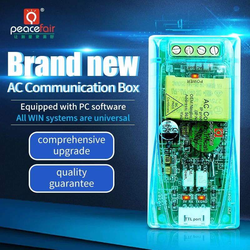 PZEM-004T 3.0 نسخة TTL Modbus-RTU قوة كيلو واط ساعة مقياس الطاقة التيار المتناوب مرحلة واحدة 100A الكهربائية فولت أمبير تردد اختبار معامل الطاقة