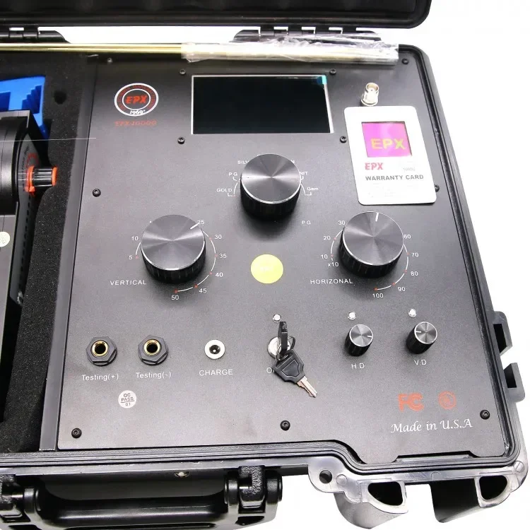 

EPX10000 Professional Underground Metal Detector for Gold Silver Copper with Degausser