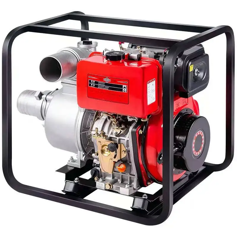 Portable Gasoline Engine High Pressure Water Pumps Mini Fire Fighting Water Pump Dirty Water Pump