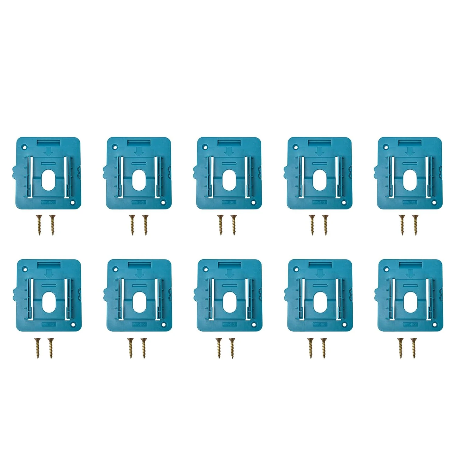 5-10Packs Batterijhouder voor Makita 18V Batterij, Wall Mount Batterijen Organizer voor BL1840 voor Werkwagen, plank, Gereedschapskist