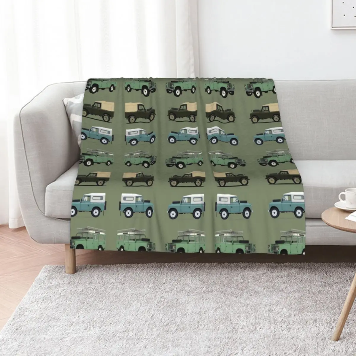 British Off Road 4x4 Vehicles Throw Blanket Designers Decorative Throw Sofa Kid'S Comforter Sofa Quilt Blankets