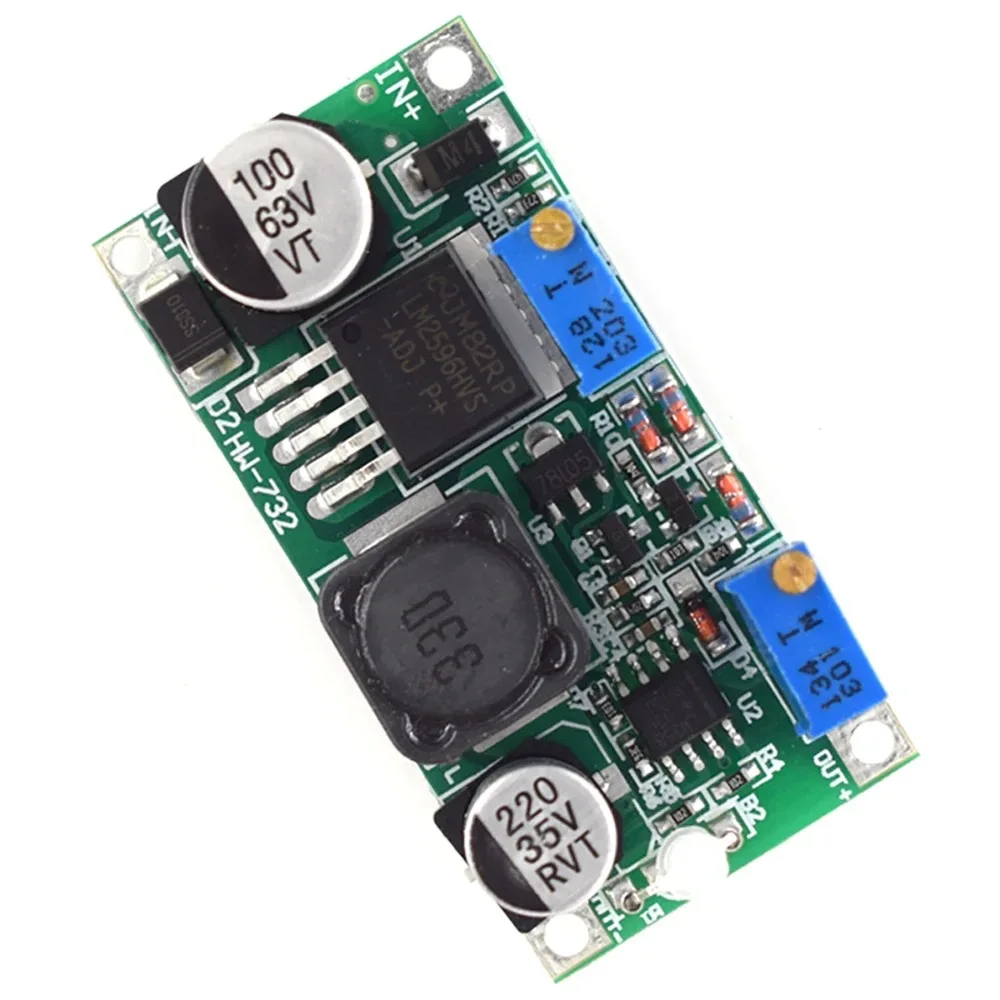 LED Drive Constant Current Charging 60V Step-down Power Module Charging Indicator LM2596HV