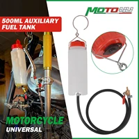 Herramienta auxiliar de equilibrio de carburador y tanque de combustible de 500ML, piezas de tanques de Gas para motocicleta con orificio de aire para ajuste de bicicleta y motocicleta