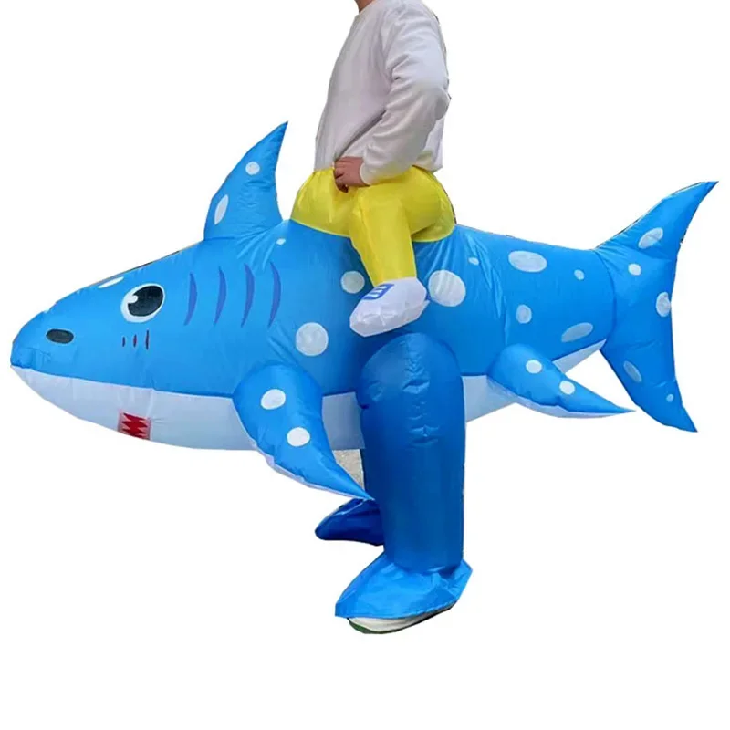 Costume gonflable de Cosplay sur le thème de l'océan, carnaval pour adulte, monde sous-marin, requin, poulpe, Imitation Unique, robe de fête amusante et bizarre