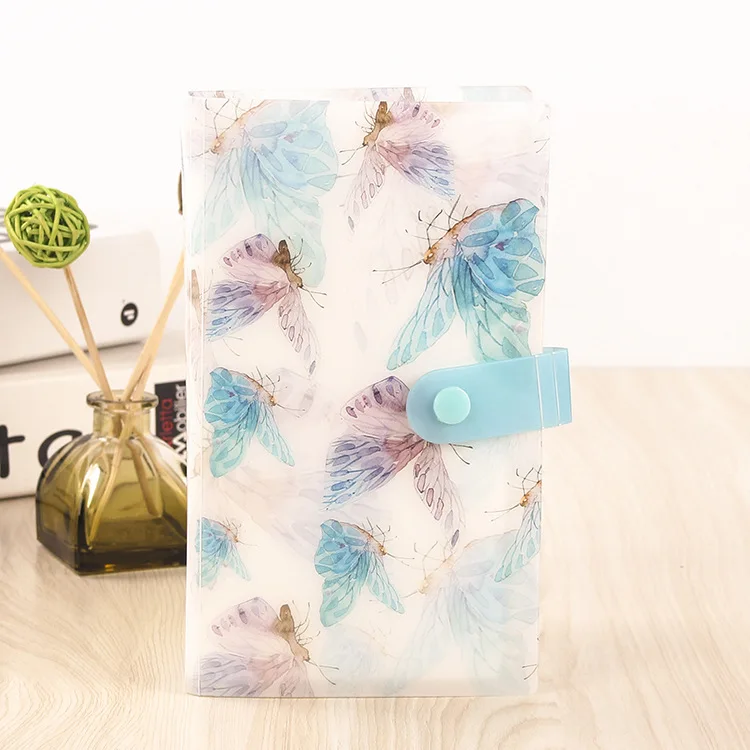 120 Pockets Sweet Button Album Mini 3 Inch Photos Album for Instax Polaroid Albumes Storage Folder Name Card Holder Album