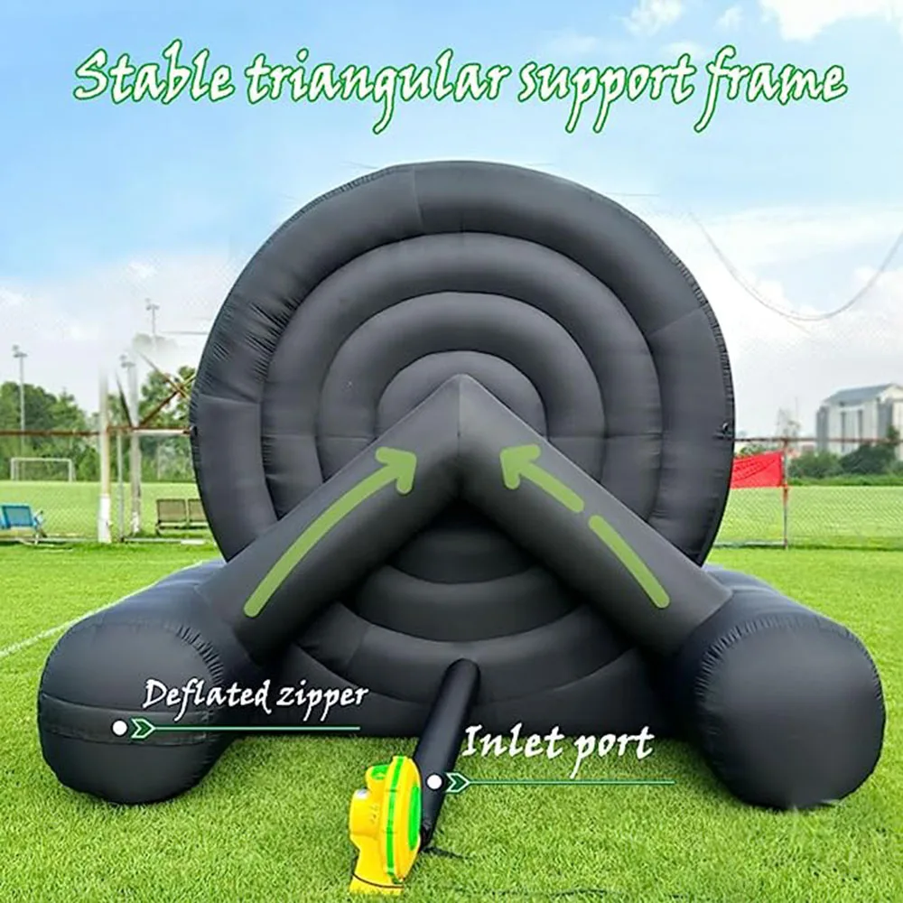 En Stock, dardo de pie, tablero de dardos de fútbol inflable con pelotas de fútbol adhesivas, pelota para patear los pies, juegos de objetivos deportivos, dardos para patadas