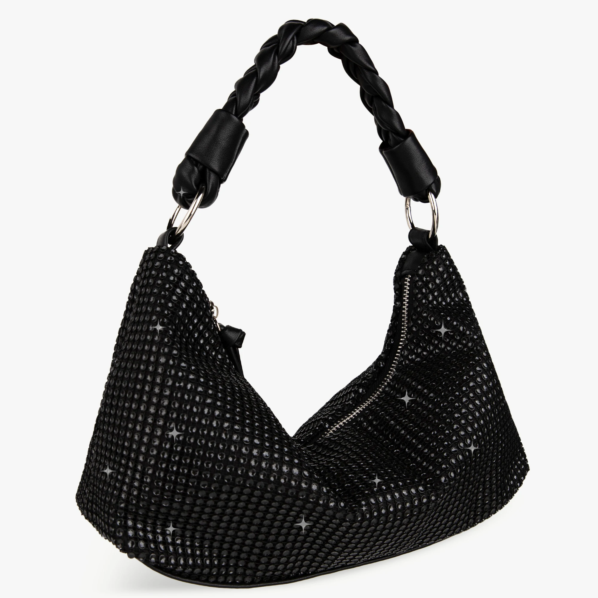 Evening Bag Clutch Purses for Women, Rhinestones Purse with Strap