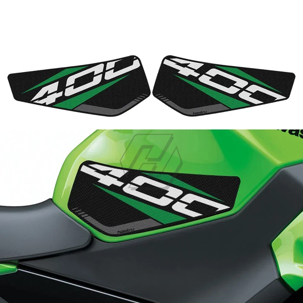 

Боковая защита мотоцикла, топливный бак, противоскользящая наклейка, защитная накладка, бумага для Kawasaki NINJA 400 2018-2020