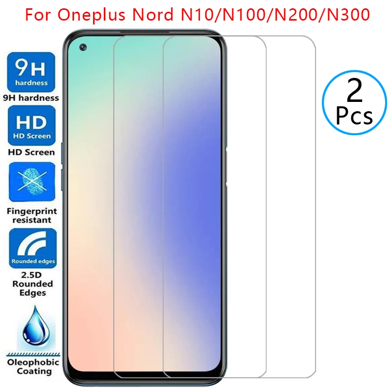 Защитная пленка для экрана oneplus nord n10 n100 n200 n300 5g, защитное закаленное стекло на nordn300 n 10 100 200 300, пленка one plus