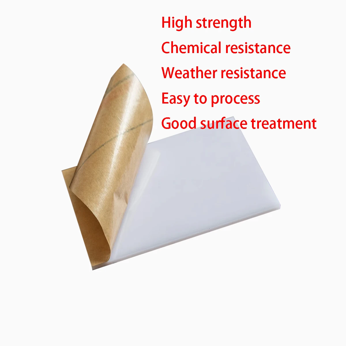 White Acrylic Board, 200*200/300*300/300/400mm Porcelain White Reflector