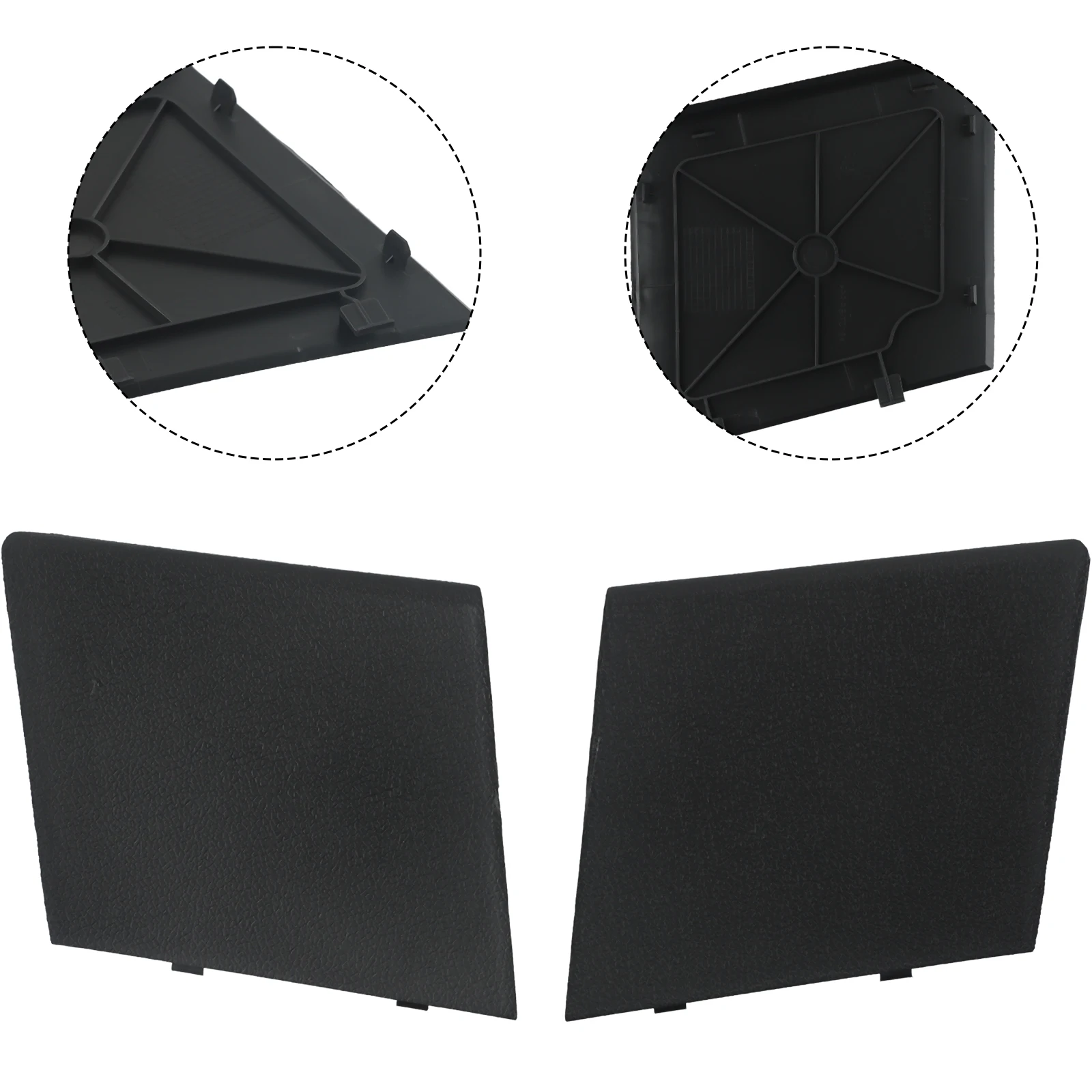 ABS Black Inspection Cover 5K6867658 82V Rear Tailgate Inspection Cover Trunk Lid Inspection Cover For GOLF MK6