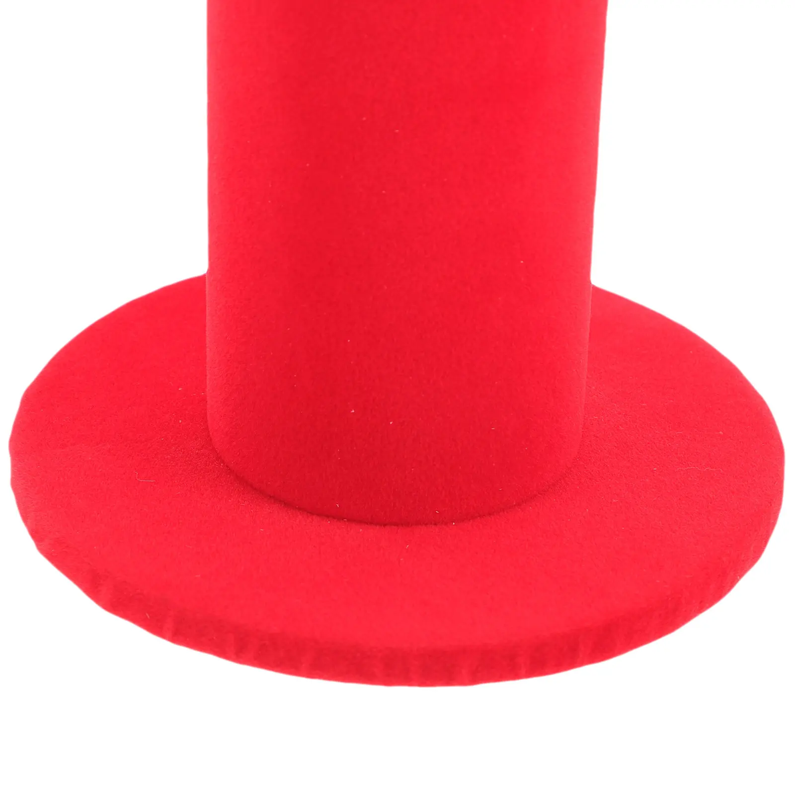 

Hair Tie Storage Rack Made of Lint Material Vertical Desktop Organizer for Hair Ties Headbands Bracelets Watches Jewelry Display