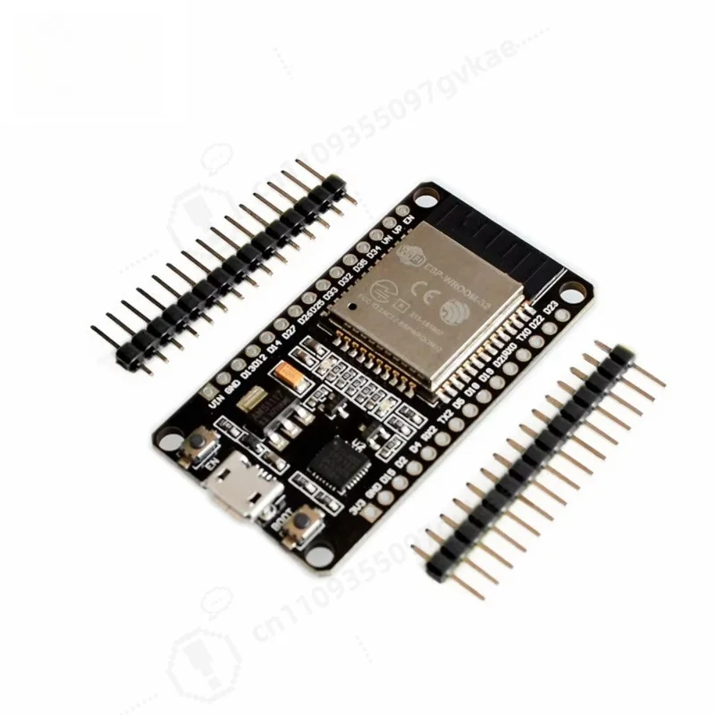 ESP-32 Development Board, WiFi & Bluetooth 2 in 1 Dual Core Low Power CPU, ESP32 ESP-32S 2.4GHz Wireless Module