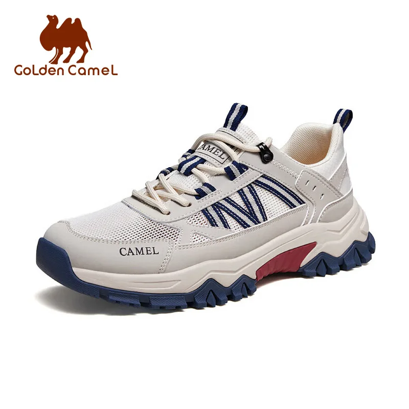 GOLDEN CAMEL Outdoor Hiking Shoes Casual Mesh Sports Running Shoes Breathable Men Sneakers Urban Walking Shoes for Men New