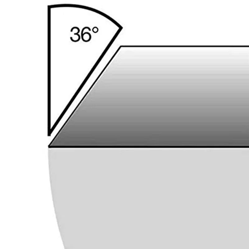 

AEF6-36/45 Degree Guitar Fret Bevel Tool Wire Bevel File 150Mm/180Mm Length For Luthier Tools (180Mm & 150Mm) White Combo