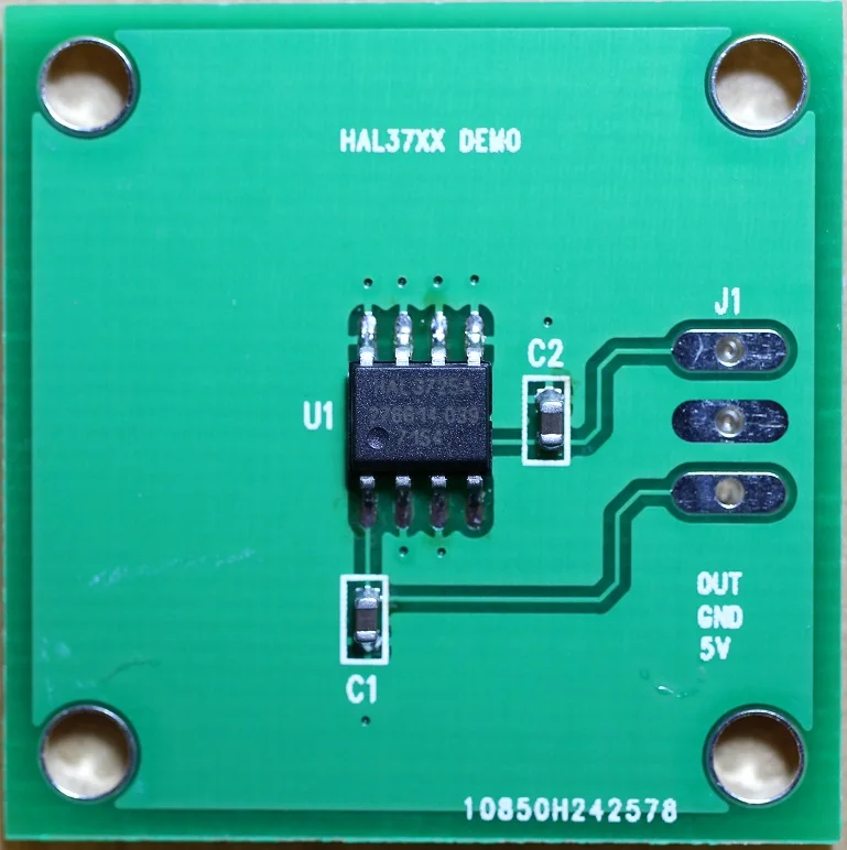 HAL3725 Hall Angle Sensor Module PCB Replaces for MLX90316 With Magnetic Steel Position Sensor Hall Effect Sensor Angle,Linear