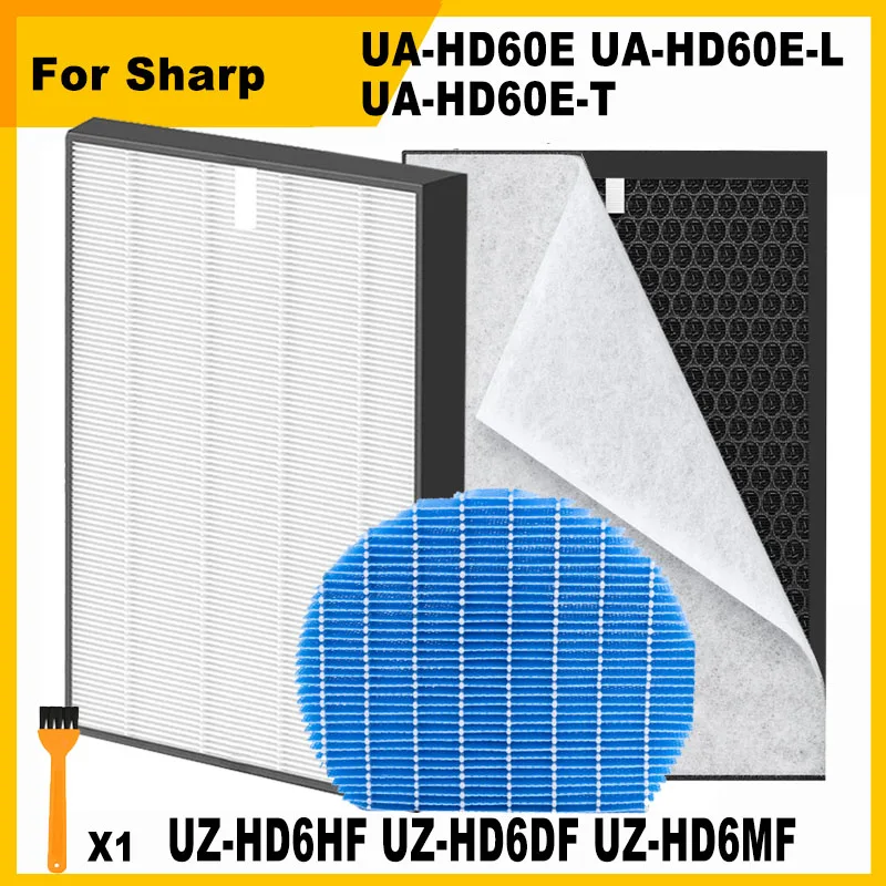 

Сменный угольный фильтр HEPA UZ-HD6HF UZ-HD6DF UZ-HD6MF для очистителя воздуха Sharp UA-HD60E UA-HD60E-L UA-HD60E-T
