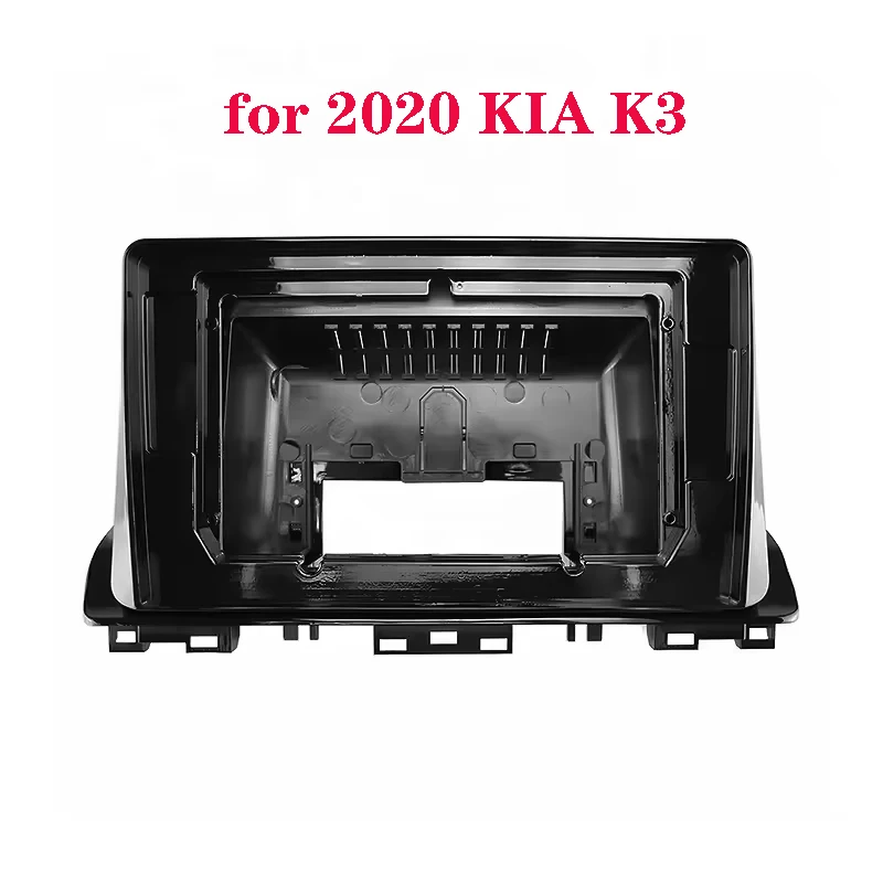 

10.1 Inch Audio Frame Radio Fascia panel is suitable for 2020 KIA K3 Install Facia Console Bezel Adapter Plate Trim Cover