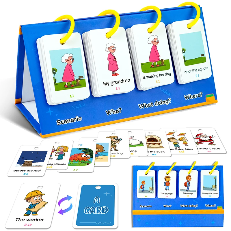 Phonics Card Game - Conjunto de Calendário de Bolso para