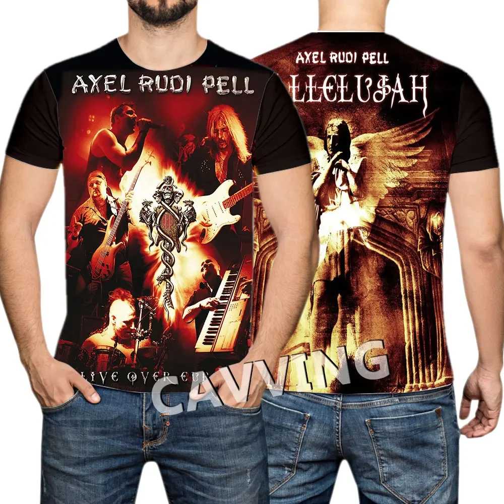 New Fashion Women/Men\'s 3D Print Axel Rudi Pell Casual T-shirts Hip Hop Tshirts Harajuku Styles Tops Clothing H02