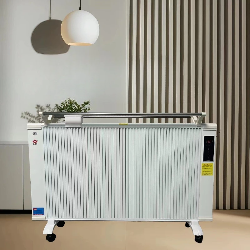 Elektroheizung aus Kohlefaser, wandmontiertes oder stehendes Design, schnelles Aufheizen, leiser Betrieb, energiesparend für Badezimmer