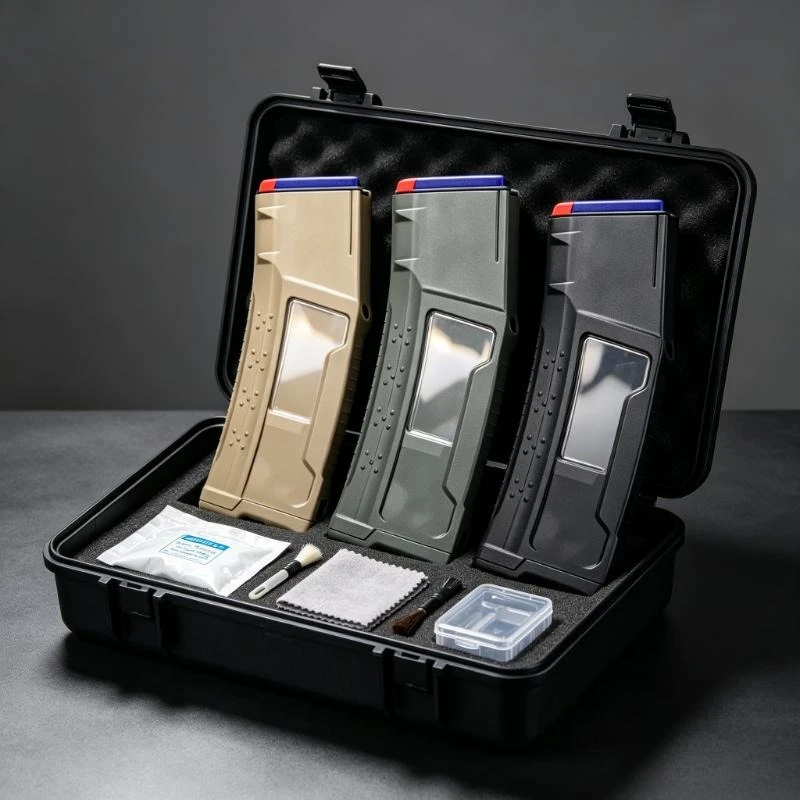 clipe-de-alimentacao-de-nylon-com-janela-transparente-para-magazine-de-brinquedo-compativel-com-m4-ar-gel-blaster-duas-cores-pecas-de-upgrade-personalizadas-para-hobby