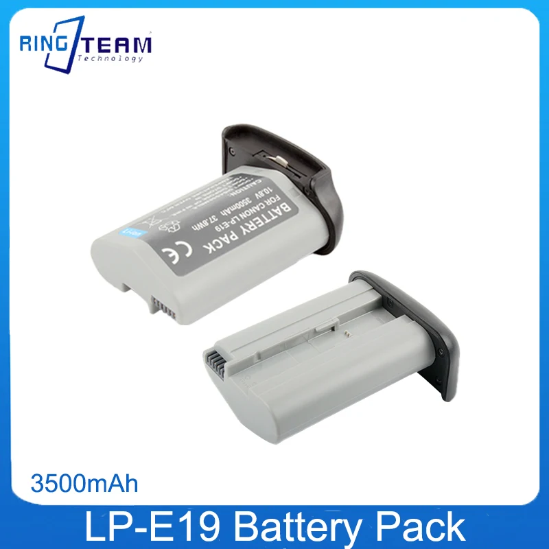 2PCS/LOTS 3500mAh Replacement LPE19 LP-E19 Battery Pack for Canon EOS 1D X Mark II Digital camera