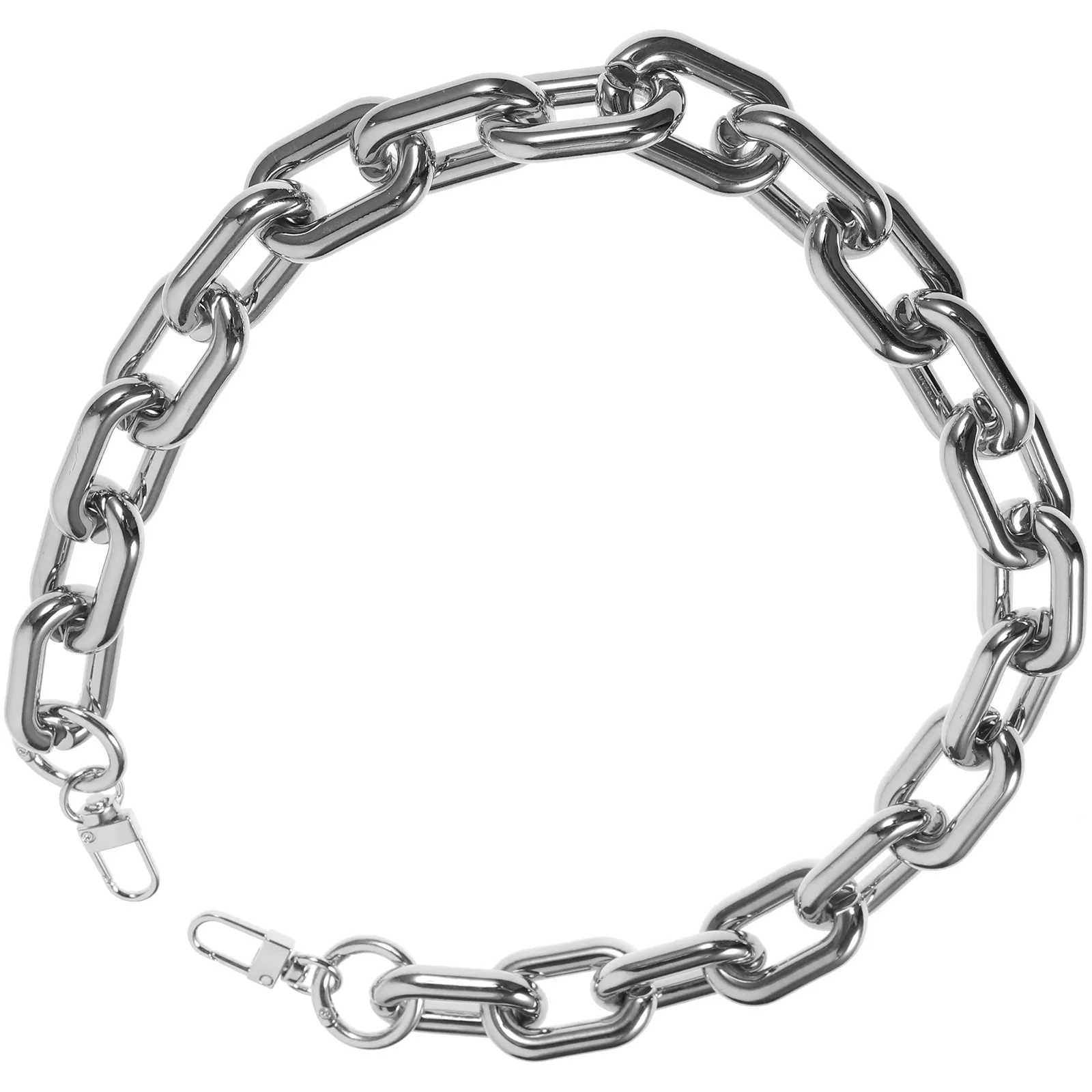 Gold Silver Purse Chain Luxury Acrylic Shoulder Bag Strap Removable Buckle Replacement Chain for Handbag Wallet Clutch