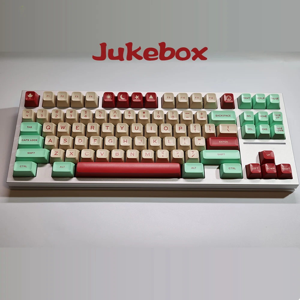 Jukebox keycaps SA profile Doubleshot ABS keycap 173keys for Mx switch keyboard