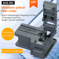 COMPTYCO Mini AUA-X01 Fiber Cleaver Fiber Optic Cold Connection Use Cutting Knife FTTH Optical Fiber Cable Cutter Tool