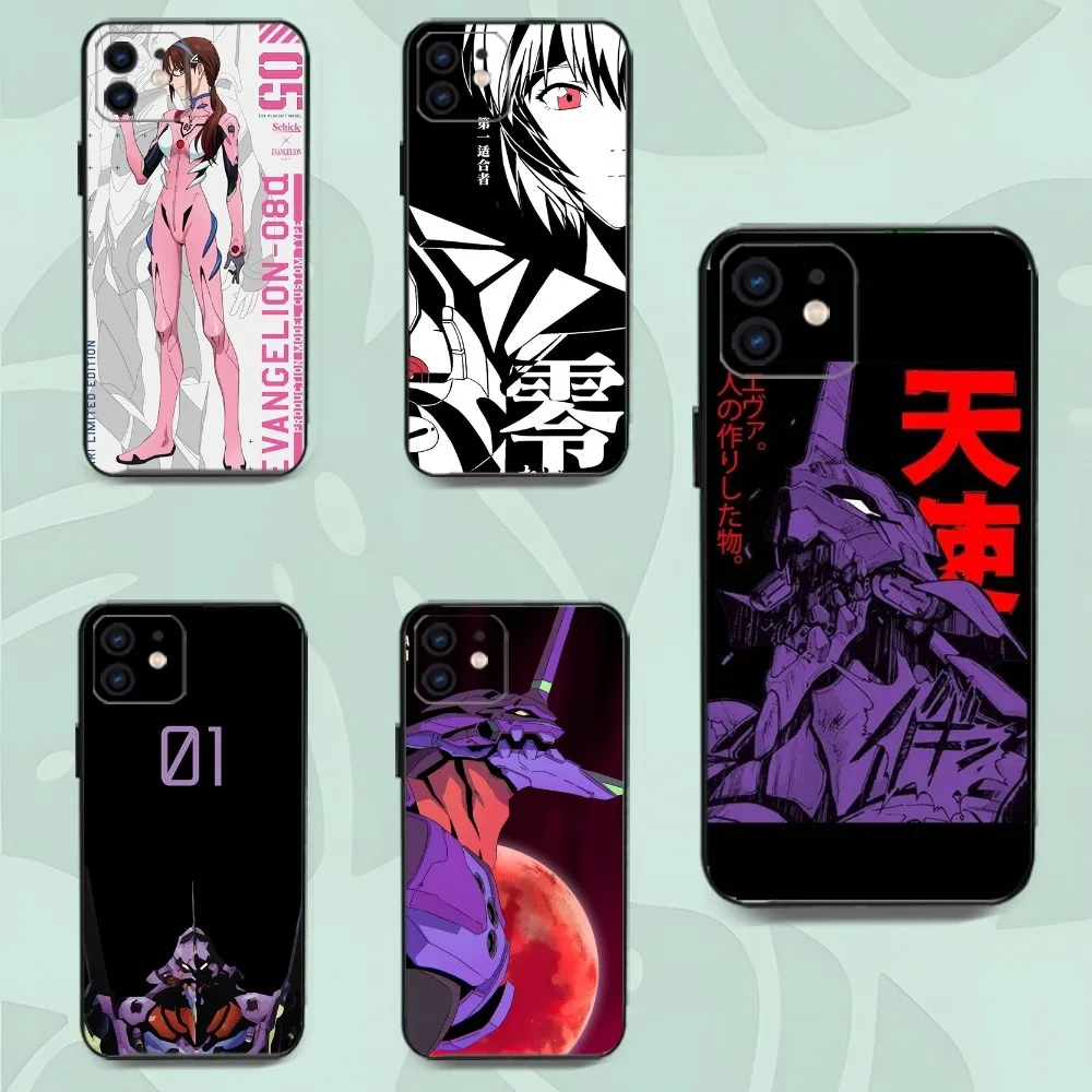 Japan-E-Evangelions Phone Case For Iphone16 15 11 13 14 Pro Max Plus X Xr Xs Max 12mini Cover Case