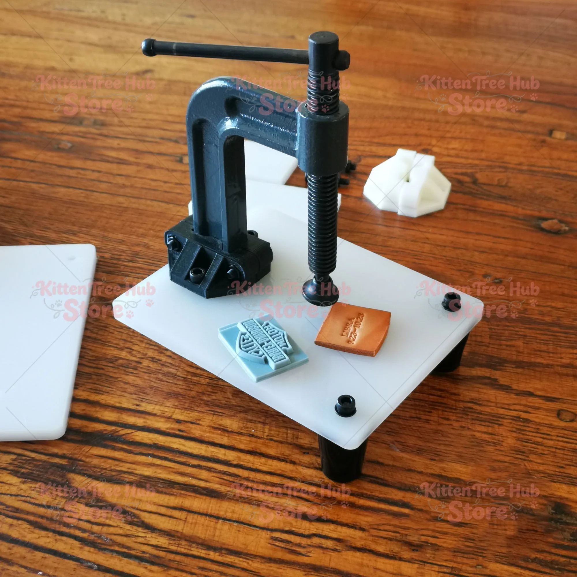 Portabl Leather Craft Cold Press Stamp Embossing Cutting Die/Stamping/Molding/Moulding Machine DIY Embosser Tools