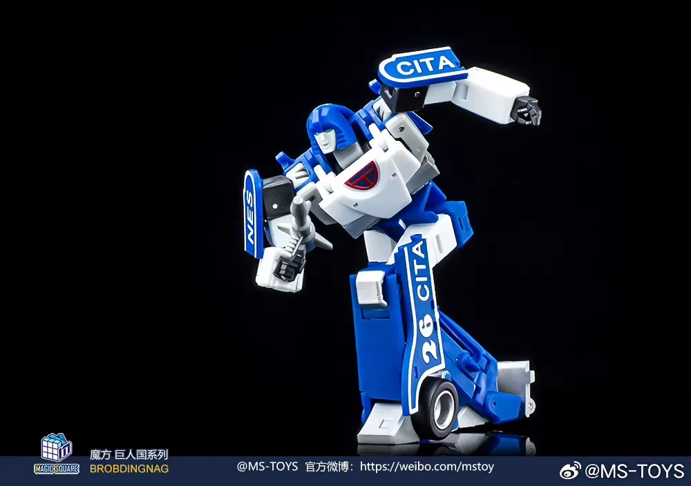 شخصية إصدار إعادة طلاء Shadow Master Mirage Square MS-B43S من Transformation Magic Square #5