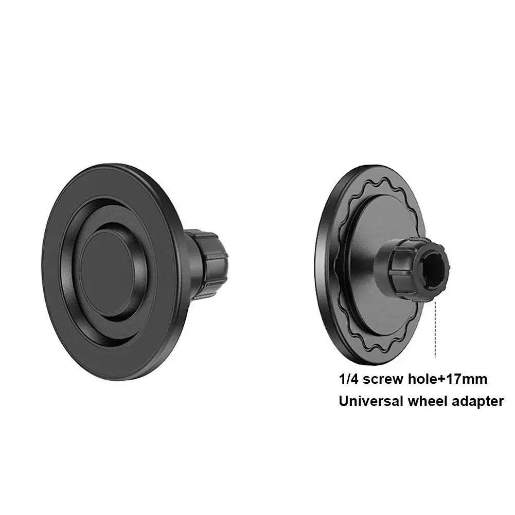 Handy Magnetische Basis Mit 1/4 Schraube Loch Für MagSafe Iphone 13 14 15 Pro Telefon Stehen Magnet Auto Telefon Halter zubehör O0M6