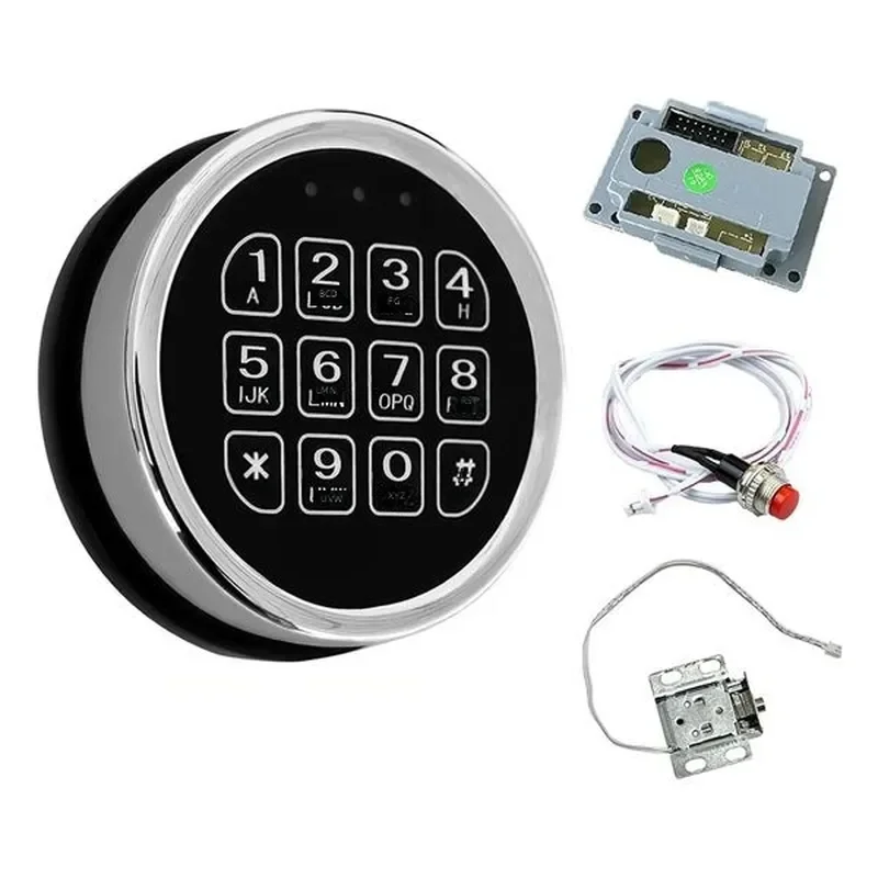 for D-122KPF Touch Screen Round Smart Lock Safe Locker Electronic Password Lock File Cabinet Password Lock