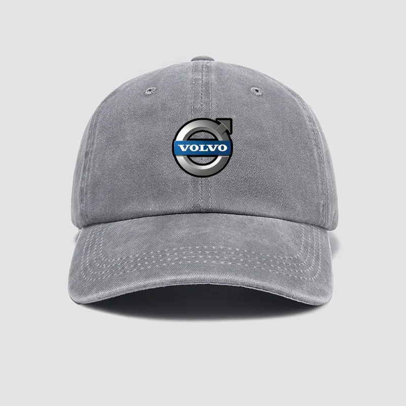 جديد دراجة نارية لفولفو شعار يطبع شعار الموضة في الهواء الطلق الصيف الرياضة قبعة قبعة بيسبول ربيع الخريف قابل للتعديل واقية من الشمس قبعة #1