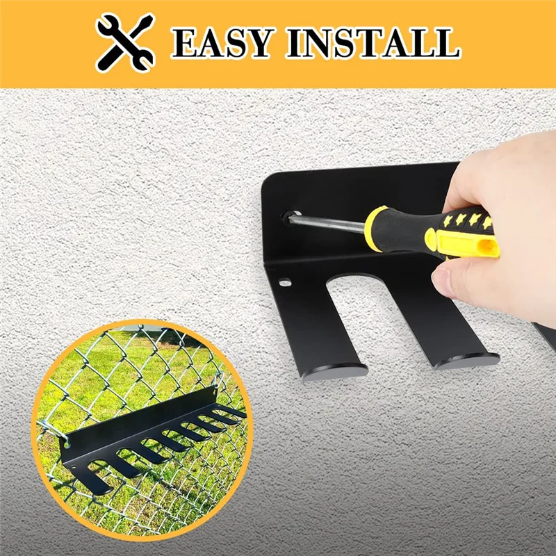 A94E-야구 배트 홀더 벽걸이: 금속 야구 소프트볼 배트 홀더는 야구용 선수 배트를 보유합니다.