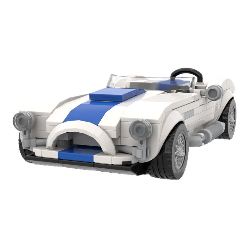 

Racing Series Street Cool White Кабриолетная скорость спортивного автомобиля ​ ​ Модель строительных блоков DIY сборка детский набор игрушек отличный подарок