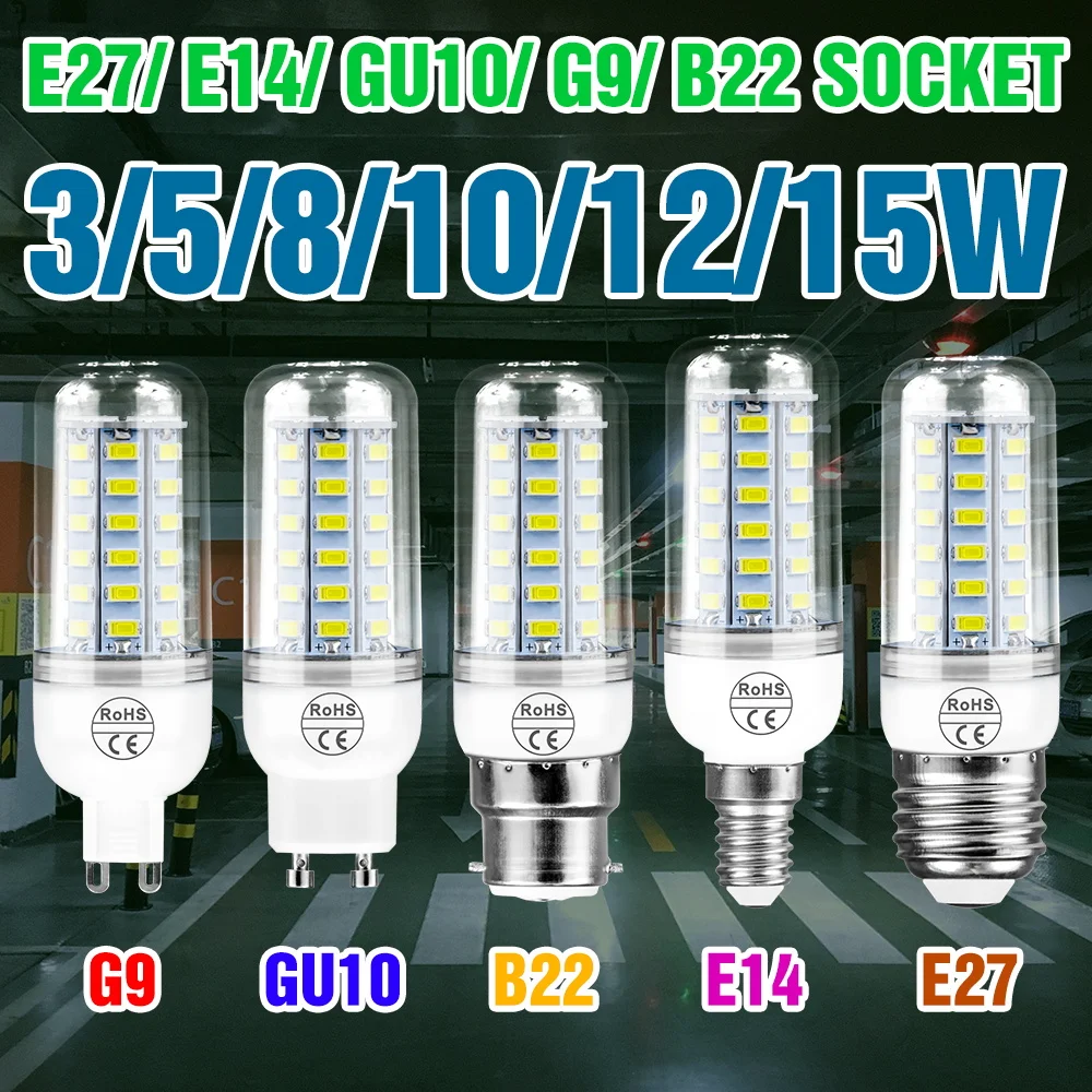 15W Led Corn Lamp I…