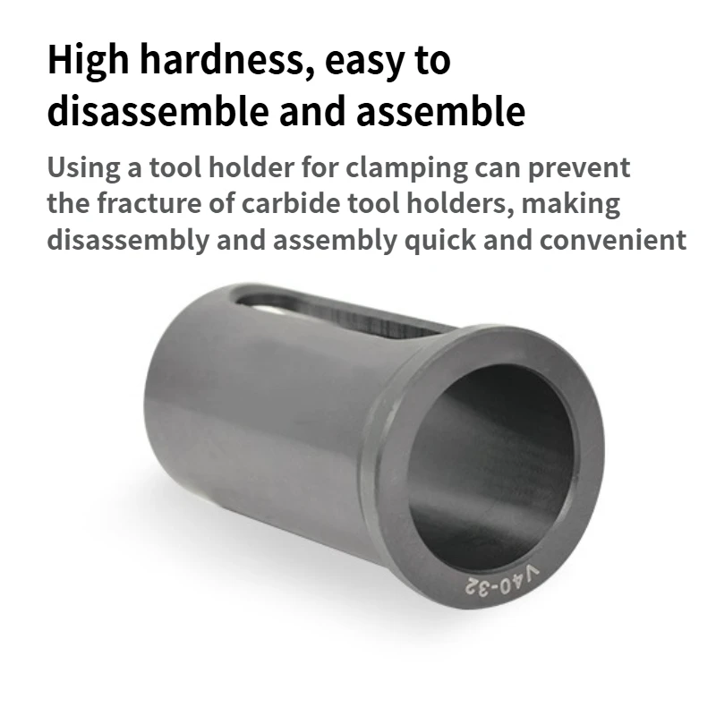 Tuleja tokarska CNC VDI do wytaczania V16 V19.05 V20 V22-V50 z tulejami o różnych średnicach, narzędzie do obróbki metalu, uchwyt narzędziowy do tokarki.
