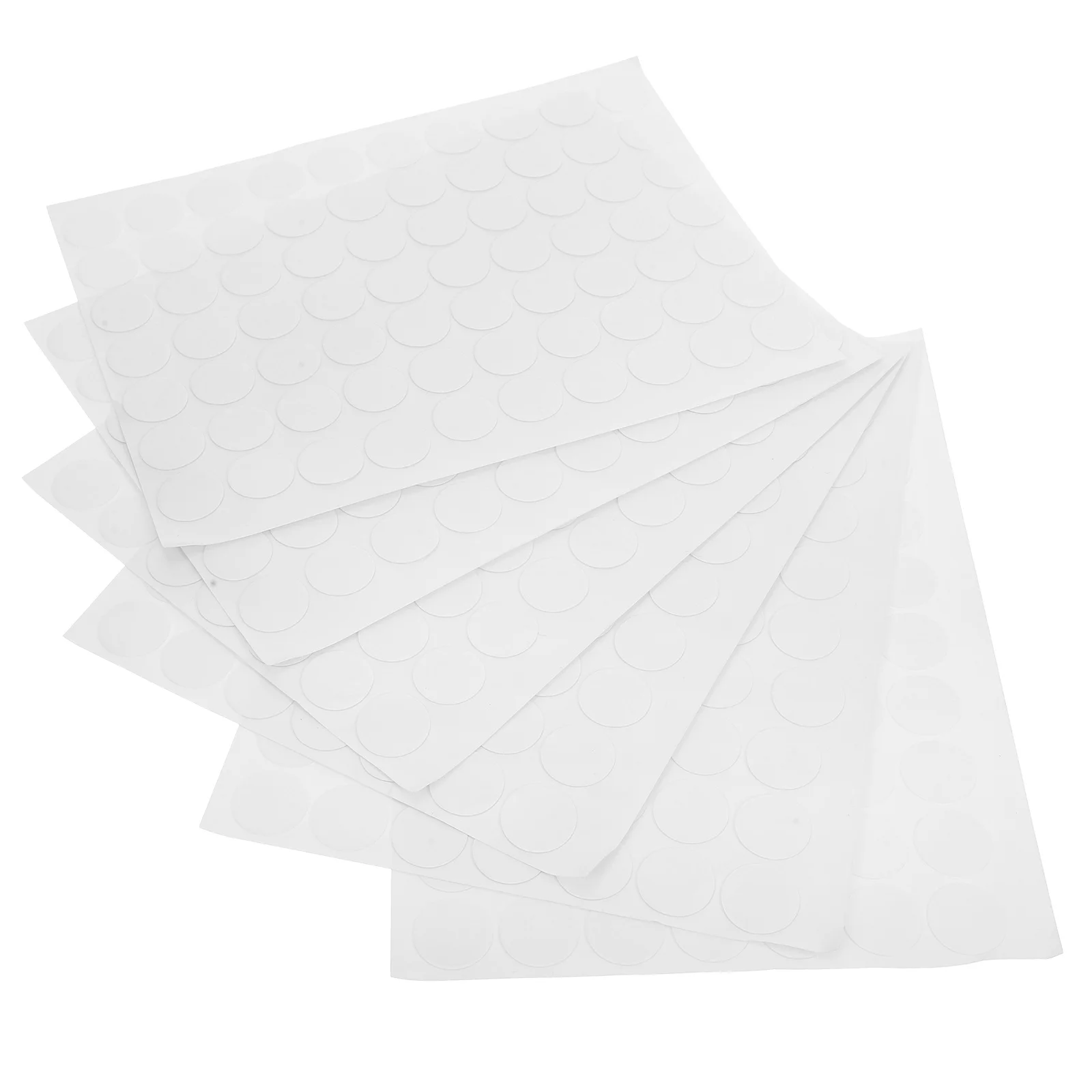 

70pcs Transparent Round Acrylic Stickers Double Sided Removable Pads Secure Bonding Easy Remove Clear Adhesive Stickers For Diy