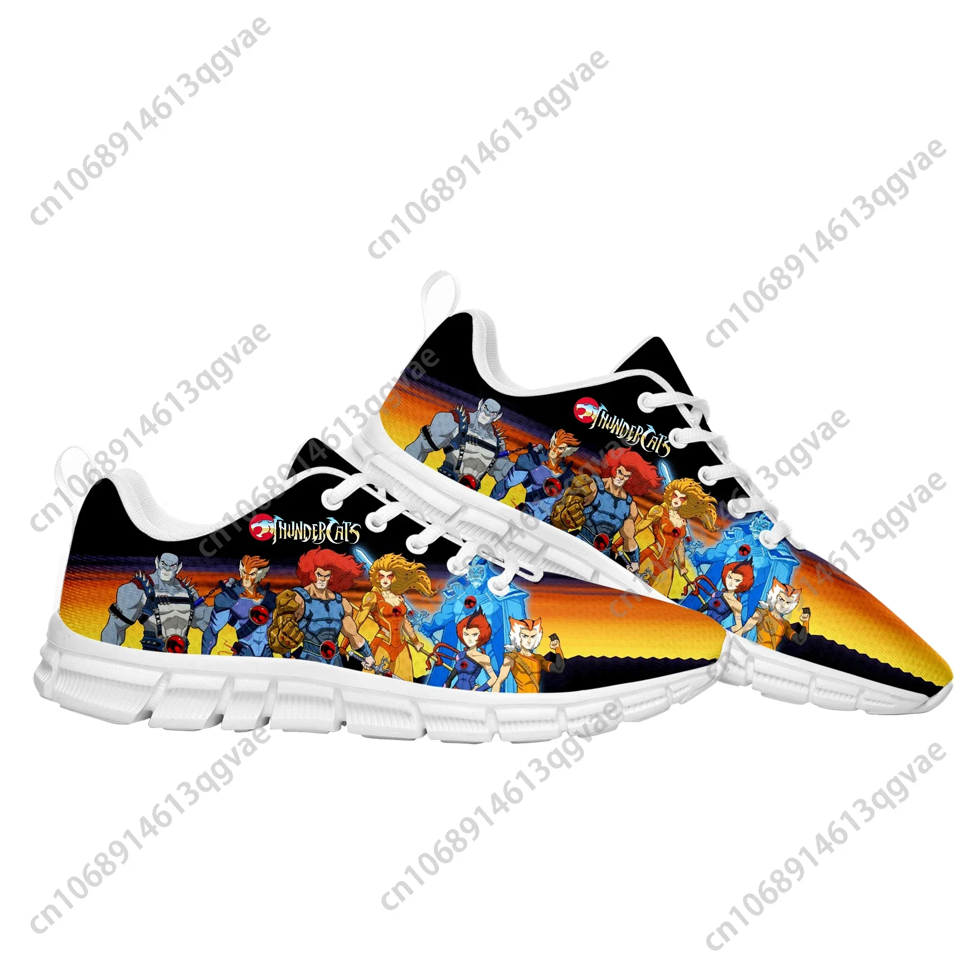 Buty sportowe Thundercats męskie damskie młodzieżowe dziecięce trampki Lion O wysokiej jakości anime kreskówka sneakersy buty na zamówienie